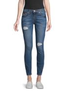 True Religion Distressed Skinny Ankle Jeans