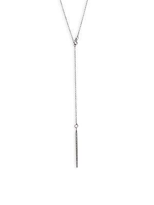 Adornia Fine Jewelry Diamond Lexington Lariat Pendant Necklace