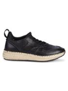 Tod's Leather Espadrille Sneakers