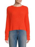 Eileen Fisher Chunky Knit Crop Sweater