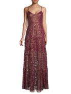 Dress The Population Antoinette Lace Flare Gown