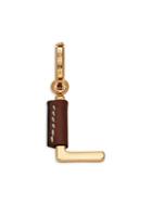 Burberry Leather-wrapped L Letter Charm Enhancer