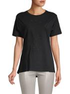Zadig & Voltaire Walky Brode Embroidered Cotton Tee