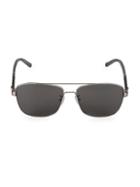 Montblanc 60mm Square Aviator Sunglasses