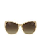 Linda Farrow 61mm Oversized Butterfly Sunglasses