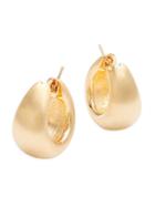 Sphera Milano Goldplated Bold Teardrop Hoops