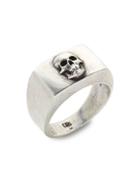 Degs & Sal Sterling Silver Skull Ring