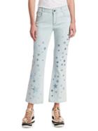 Stella Mccartney Star-print Cropped Jeans