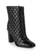 Ava & Aiden Quilted Leather Booties