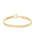 Saks Fifth Avenue Tubogas 14k Yellow Gold Bracelet