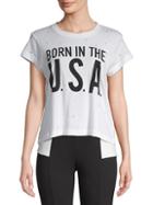 Wildfox Born In The Usa Hi-lo T-shirt