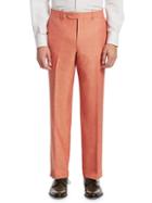 Saks Fifth Avenue Collection Flat Front Trousers