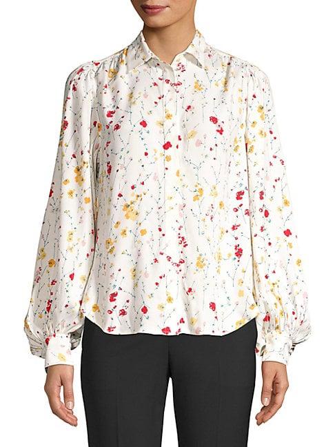 Equipment Marcilly Floral Shirt