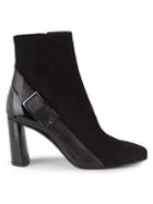 Casadei Suede & Leather Ankle Boots