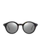 Jimmy Choo Nick 50mm Round Sunglasses
