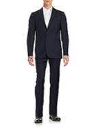 Calvin Klein Two-button Wool Suit Set