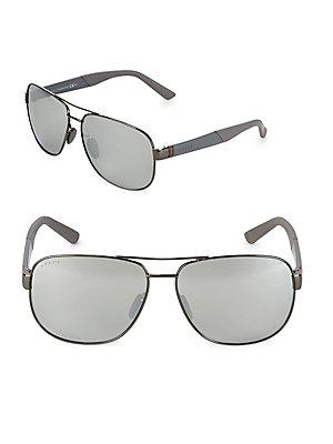 Gucci Mirrored Wayfarer Sunglasses