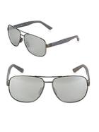 Gucci Mirrored Wayfarer Sunglasses