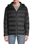Saks Fifth Avenue Hooded Packable Down Puffer Jacket