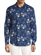 John Varvatos Slim-fit Floral Sport Shirt