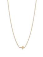Saks Fifth Avenue 14k Yellow Gold Small Cross Chain Necklace