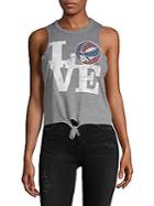 Chaser Love Tie-front Tank Top