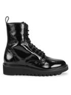 Giuseppe Zanotti Patent Leather Combat Boots