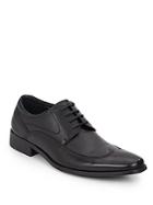 Kenneth Cole Reaction Turn Signal Leather-blend Oxfords