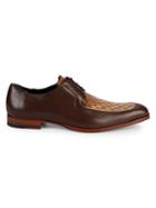 Mezlan Perforated Leather Derbys