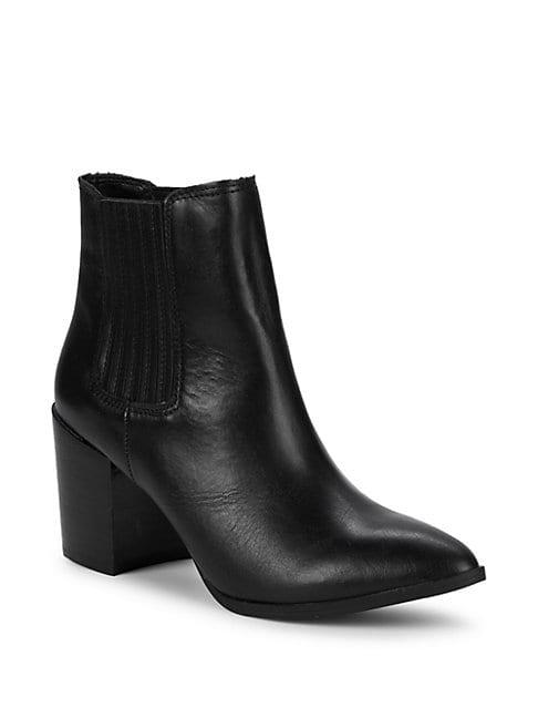 Steve Madden Jain Pointed-toe Leather Booties