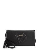 Valentino Lena Covertible Leather Clutch