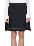 Peserico Denim Mini Skirt