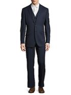 English Laundry Textured Wool Suit