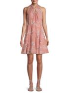 Rebecca Taylor Floral-print Silk A-line Dress