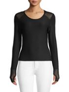 X By Gottex Classic Long-sleeve Stretch Top