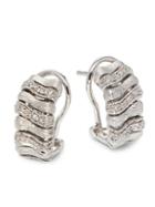 Effy Sterling Silver & Diamond Drop Earrings