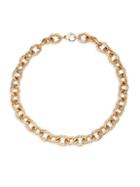 Roberto Coin 18k Rose Gold Oval Collar Necklace