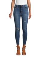 Joe's Jeans Distressed High-rise Cropped Jeans