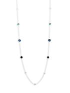 Ippolita Wonder 925 Rock Candy Silver & Blue Topaz Station Necklace
