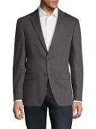 Calvin Klein Herringbone Slim-fit Wool Sportcoat