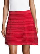 M Missoni Scallop Design Skirt