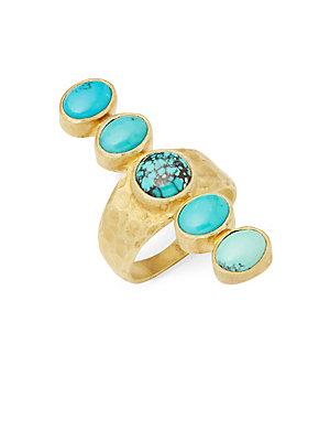 Heather Benjamin Turquoise Sterling Silver Ring