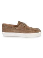 Vince Ferry Suede Boat Shoes