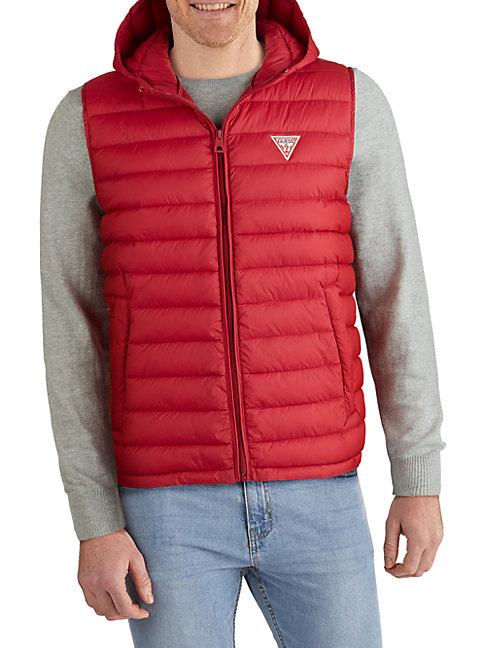 Guess Hooded Puffer Vest