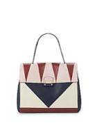 Valentino Leather Multicolor Top Handle Bag
