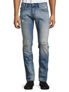 Cult Of Individuality Rocker Distressed Slim-fit Jeans