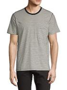 7 For All Mankind Striped Short-sleeve Tee