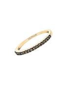 Le Vian Chocolatier Diamond And 14k Yellow Gold Faceted Band Ring