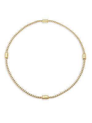 John Hardy 18k Yellow Gold Collar Necklace