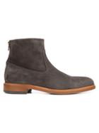 Vince Beckett Suede Cap Toe Ankle Boots